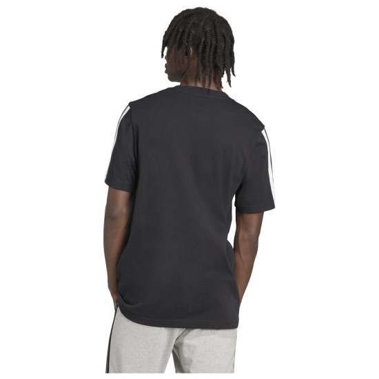 Adidas Ανδρική κοντομάνικη μπλούζα 3-Stripes Single Jersey Tee